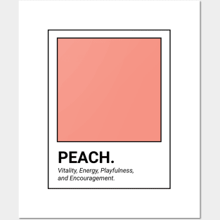 Peach Posters and Art